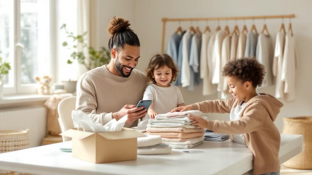 Sustainable kids clothing lifestyle